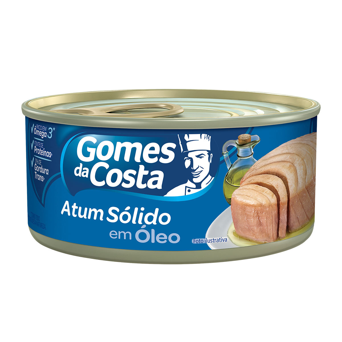 Atúm Sólido em Óleo Gomes da Costa